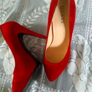 Guess Red Heels